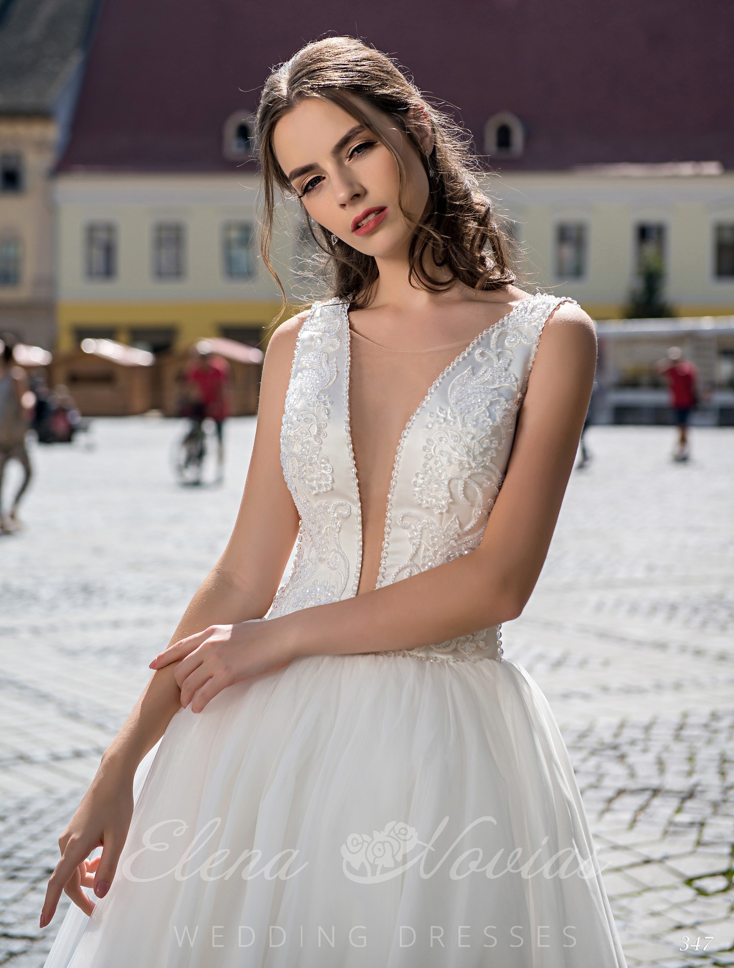 Свадебные платья с V вырезом | Свадебный салон Николь (Москва)